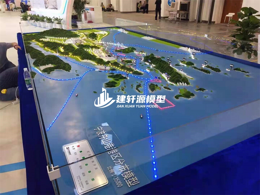 始兴地形地貌模型